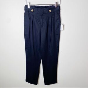 Laundry Shelli Segal Black Crop Pants High Waisted